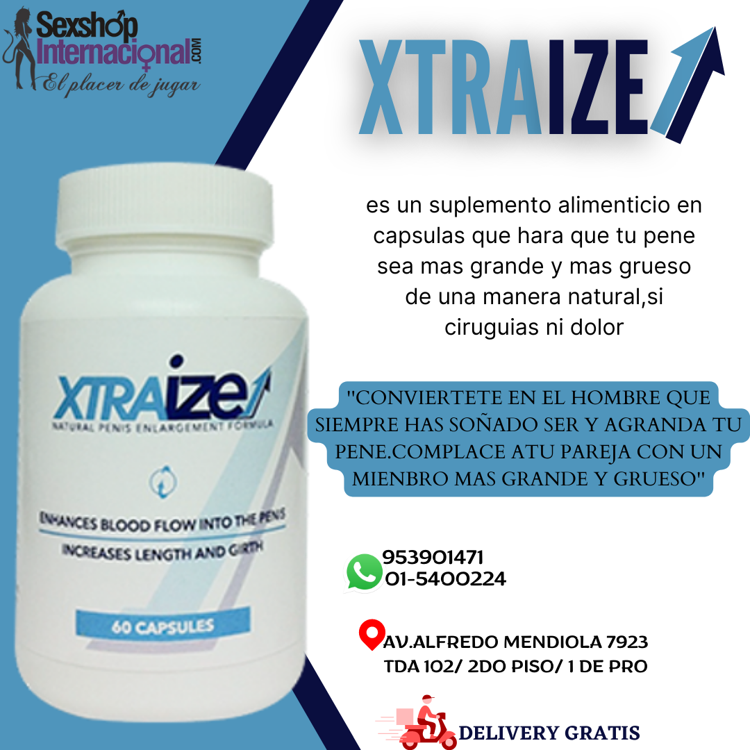 XTRAIZE SUPLEMENTO DIETARIO NATURAL